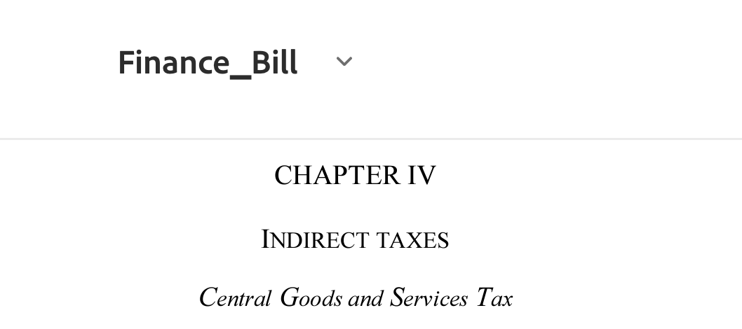 GST Changes in Budget 2024